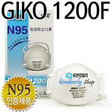 Niosh N95인증 마스크/GIKO 1200F[20매]
